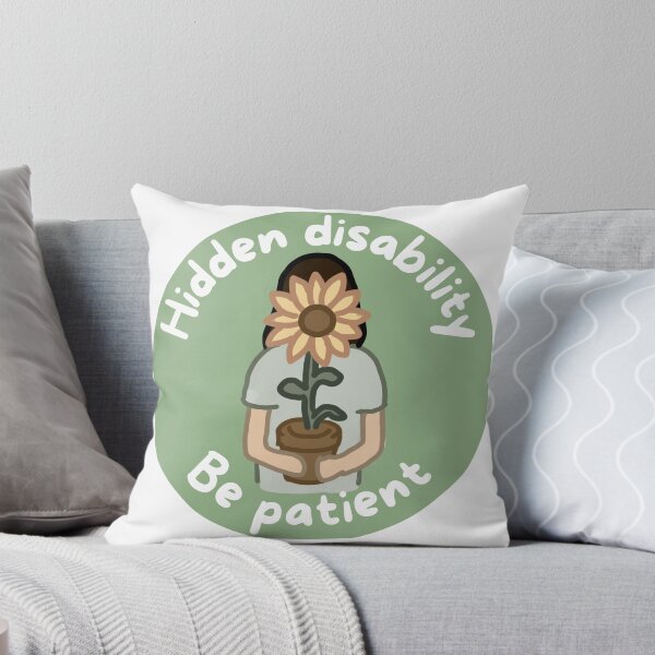 Item preview, Hidden disability sunflower symbol designed and sold by NeurodiverseTea.
