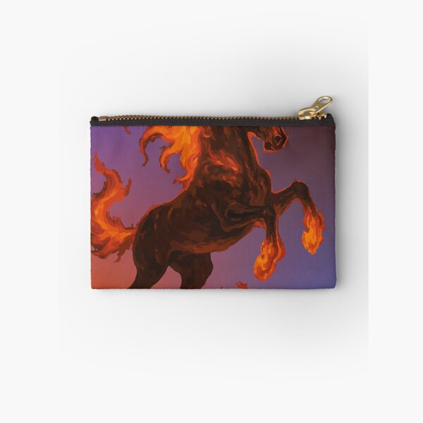 Item preview, Fire Horse Spirit – Fiery Stallion with Gradient Background designed and sold by CheriTanya.