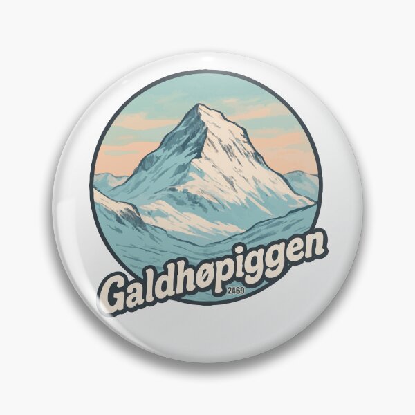 Item preview, Galdhøpiggen 2469 Norway Europe Highpoint Climber designed and sold by TomFrontierArt.