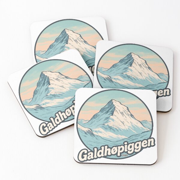 Item preview, Galdhøpiggen 2469 Norway Europe Highpoint Climber designed and sold by TomFrontierArt.