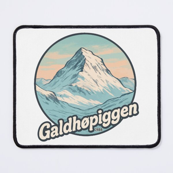 Item preview, Galdhøpiggen 2469 Norway Europe Highpoint Climber designed and sold by TomFrontierArt.