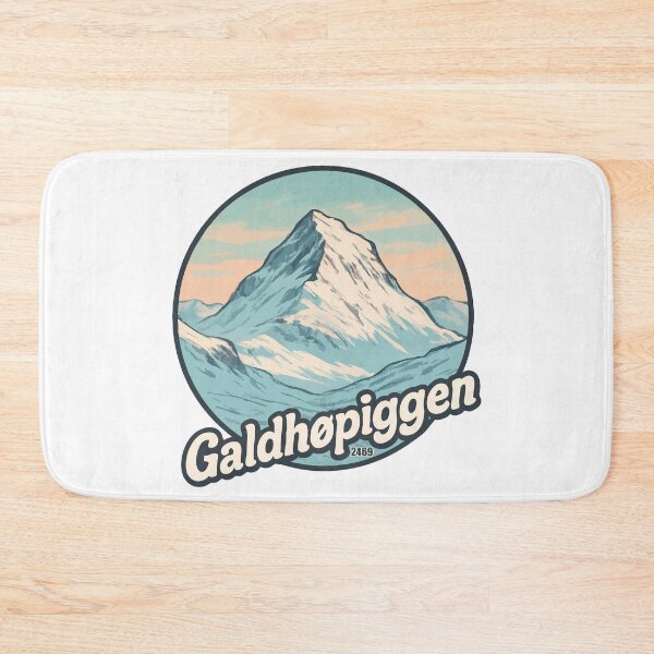 Item preview, Galdhøpiggen 2469 Norway Europe Highpoint Climber designed and sold by TomFrontierArt.