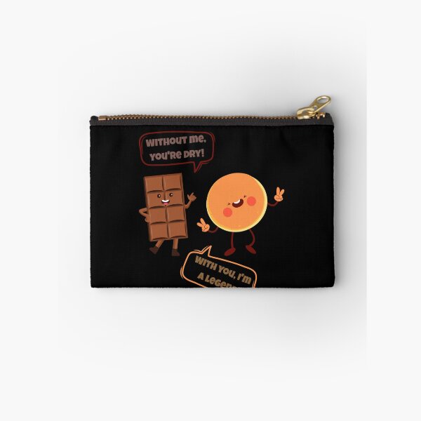 Item preview, Chocolate and Pancake – Funny Breakfast Cartoon T-shirt designed and sold by BatonAndInk.