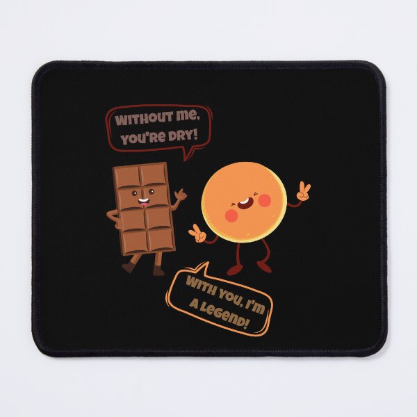 Item preview, Chocolate and Pancake – Funny Breakfast Cartoon T-shirt designed and sold by BatonAndInk.