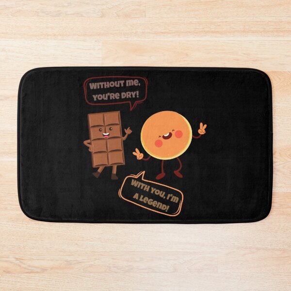Item preview, Chocolate and Pancake – Funny Breakfast Cartoon T-shirt designed and sold by BatonAndInk.