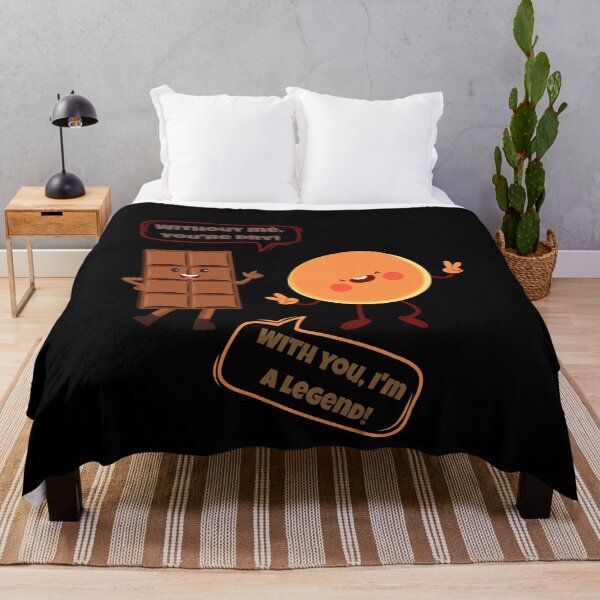 Item preview, Chocolate and Pancake – Funny Breakfast Cartoon T-shirt designed and sold by BatonAndInk.