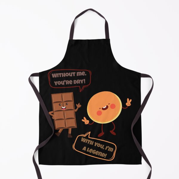 Item preview, Chocolate and Pancake – Funny Breakfast Cartoon T-shirt designed and sold by BatonAndInk.