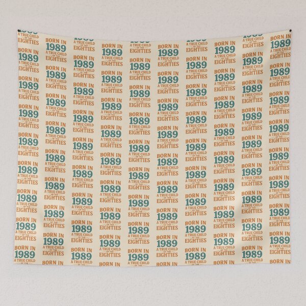 Item preview, Born in 1989 – A True Child of the Eighties designed and sold by TheWonkyEaselCo.