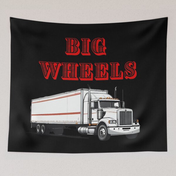Item preview, Big Wheels Perfect Gift for Truck Drivers  designed and sold by teevoxx.