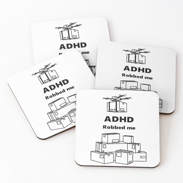 Item preview, ADHD robbed me designed and sold by LilDinoBoy.