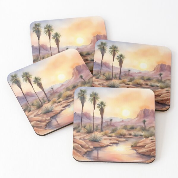 Item preview, Desert Landscape Painting designed and sold by CalmnessbyChoice.