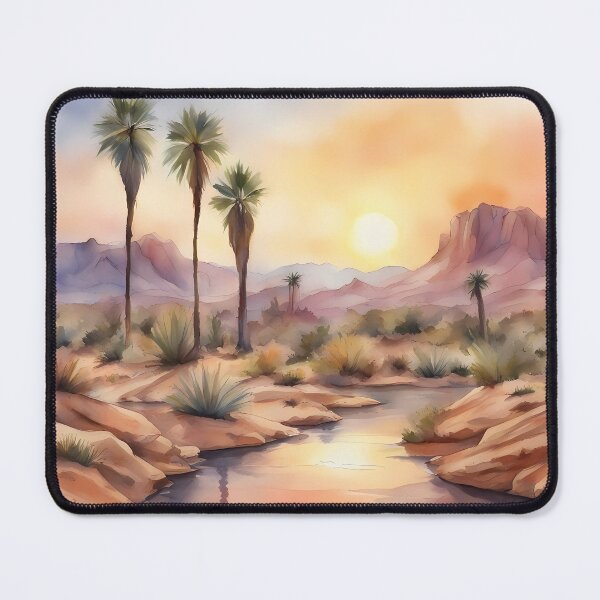 Item preview, Desert Landscape Painting designed and sold by CalmnessbyChoice.
