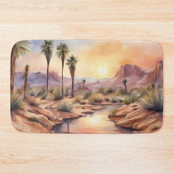 Item preview, Desert Landscape Painting designed and sold by CalmnessbyChoice.