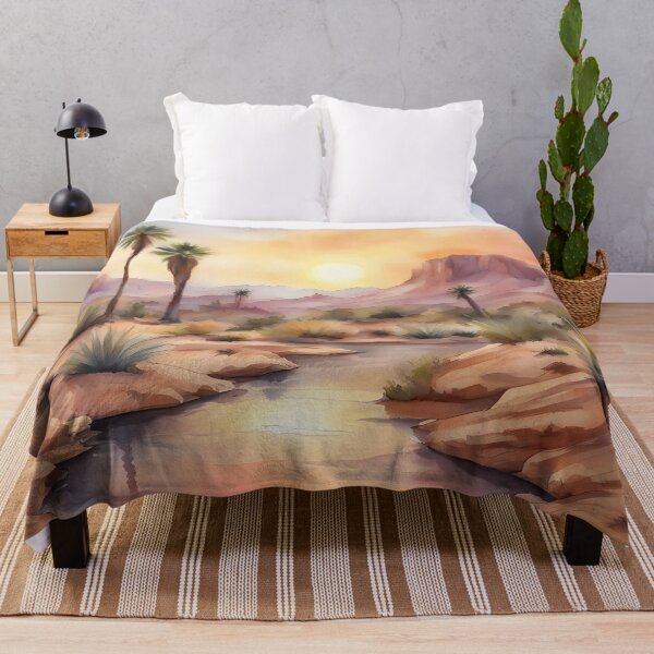 Item preview, Desert Landscape Painting designed and sold by CalmnessbyChoice.