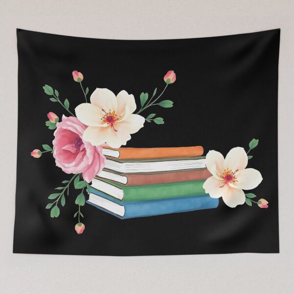 Item preview, Book and Flower designed and sold by GraphicsClub.