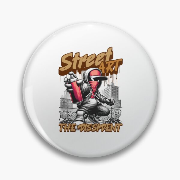 Item preview, Street Art The Dissident - Urban Graffiti Rebel Graphic Style designed and sold by wellie-chic.