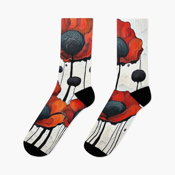 Item preview, Giant Red Poppies 3 designed and sold by George Hutton Hunter.