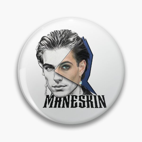 Item preview, Måneskin Frontman Portrait designed and sold by NickTaroDesign.