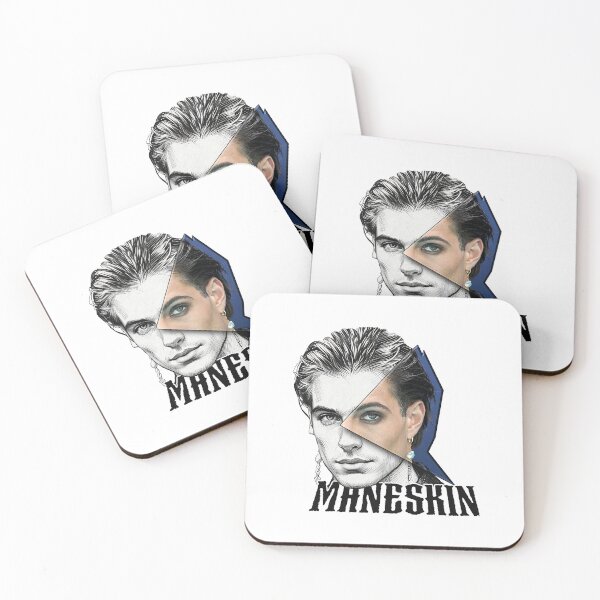 Item preview, Måneskin Frontman Portrait designed and sold by NickTaroDesign.