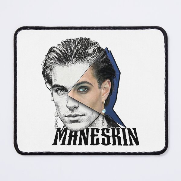 Item preview, Måneskin Frontman Portrait designed and sold by NickTaroDesign.