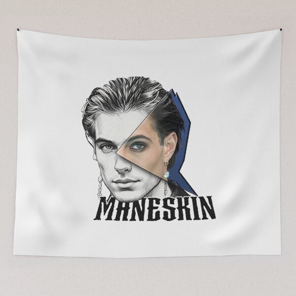 Item preview, Måneskin Frontman Portrait designed and sold by NickTaroDesign.