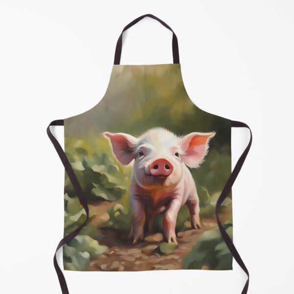 Item preview, Cute Piglet in the Garden designed and sold by CalmnessbyChoice.