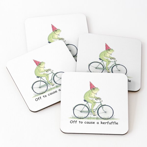 Item preview, Off to Cause a Kerfuffle Frog Funny Weirdcore Sayings Unique Adults Men Women Meme Graphic Sarcastic designed and sold by MotivaChic.