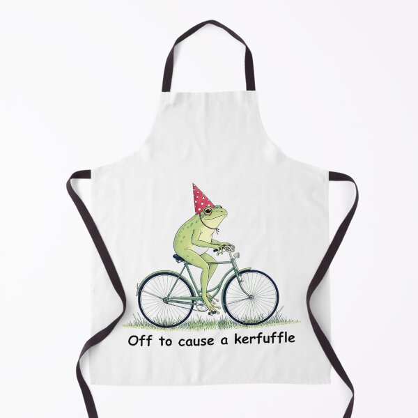 Item preview, Off to Cause a Kerfuffle Frog Funny Weirdcore Sayings Unique Adults Men Women Meme Graphic Sarcastic designed and sold by MotivaChic.