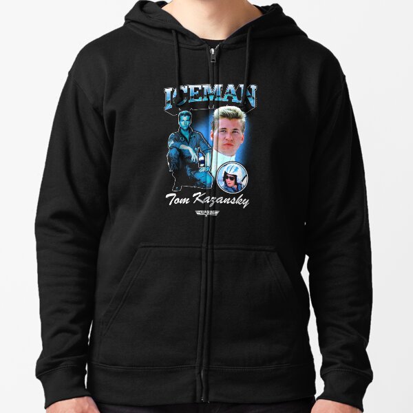 Item preview, Top Gun Iceman Tom Kazansky 90's Vibe Collage Chest Logo designed and sold by FifthSun.