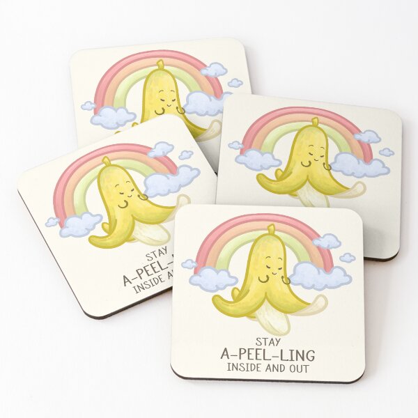 Item preview, Stay A-Peel-Ling Inside and Out Pun designed and sold by Khotekmei.