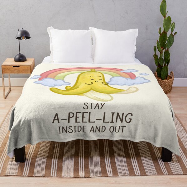 Item preview, Stay A-Peel-Ling Inside and Out Pun designed and sold by Khotekmei.