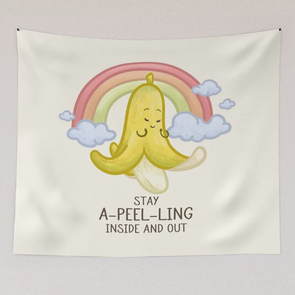 Item preview, Stay A-Peel-Ling Inside and Out Pun designed and sold by Khotekmei.