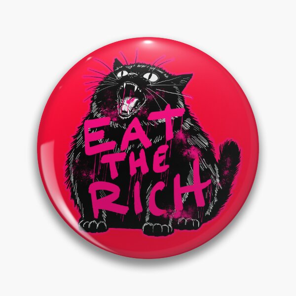 Item preview, Eat The Rich Outlined designed and sold by KilkennyCat Art.