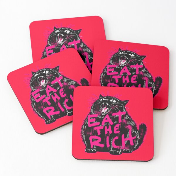 Item preview, Eat The Rich Outlined designed and sold by KilkennyCat Art.
