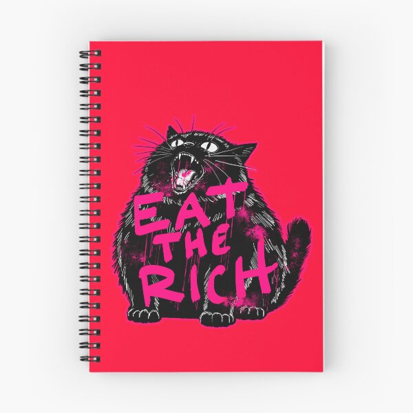 Item preview, Eat The Rich Outlined designed and sold by KilkennyCat Art.