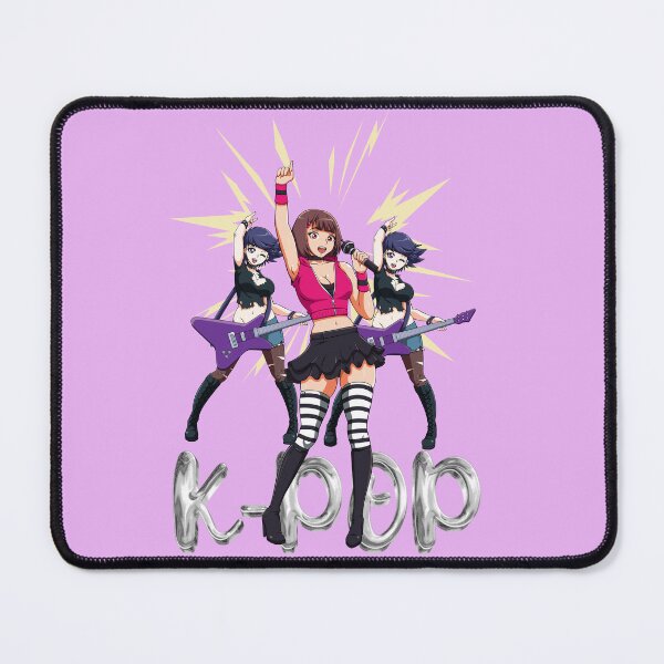 Item preview, K-Pop singers with gitars designed and sold by DżodżoJoy.