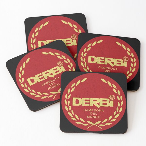Item preview, Derbi Campeona del Mundo – Vintage Racing Tribute Design (Distressed) designed and sold by collectees1.