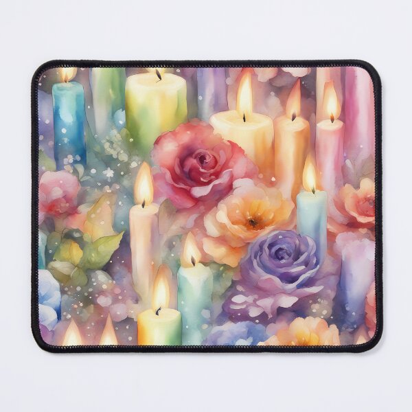 Item preview, Candlelights and Flowers designed and sold by CalmnessbyChoice.