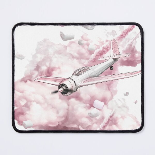 Item preview, Marshmallow Skies – Sweet Flight Vintage Plane designed and sold by MotoBites.