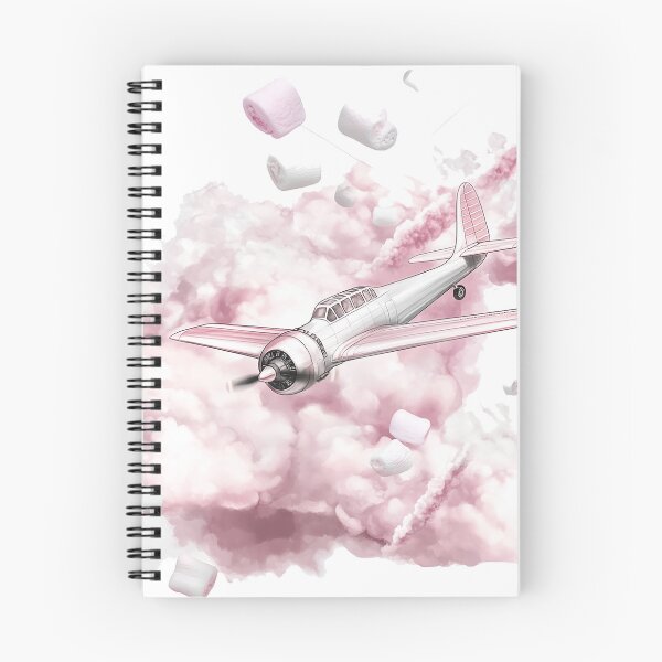 Item preview, Marshmallow Skies – Sweet Flight Vintage Plane designed and sold by MotoBites.