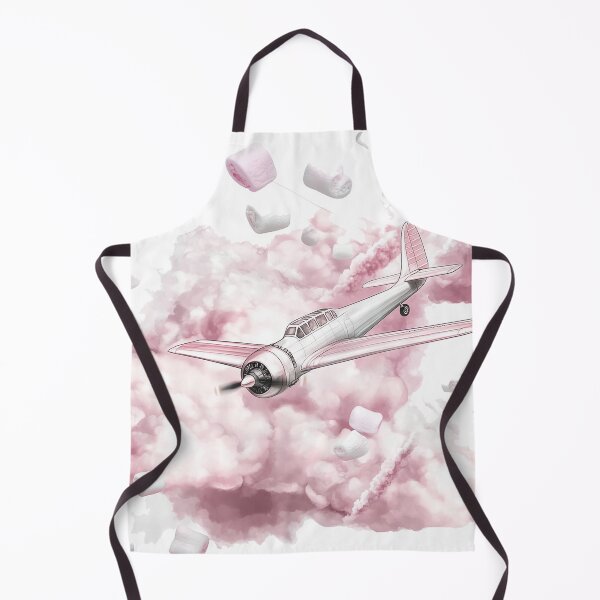 Item preview, Marshmallow Skies – Sweet Flight Vintage Plane designed and sold by MotoBites.