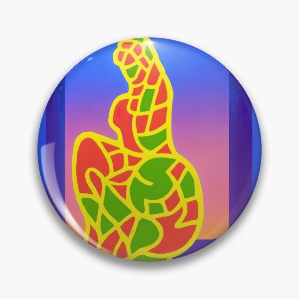 Item preview, Y2K Abstract Study of a Woman Woman – Neon Chillwave Silhouette Art  designed and sold by donwillisjrart.