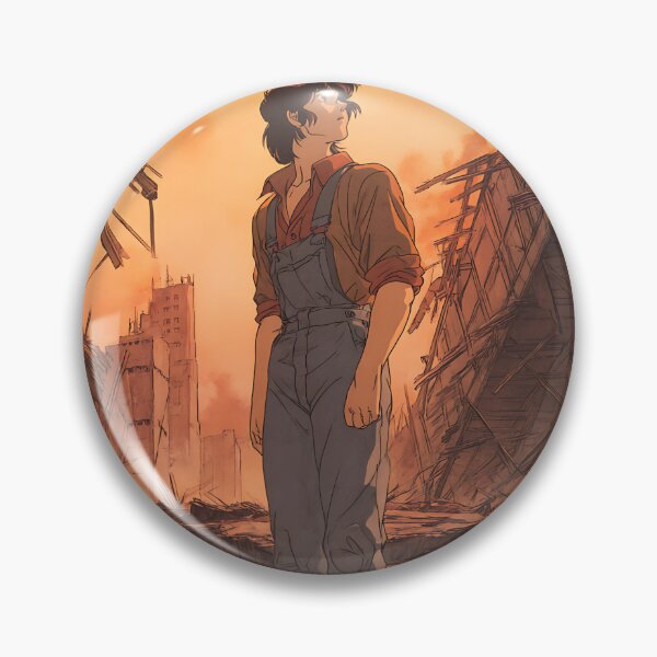 Item preview, Dystopian Post-Apocalyptic Anime Art designed and sold by bapupa.