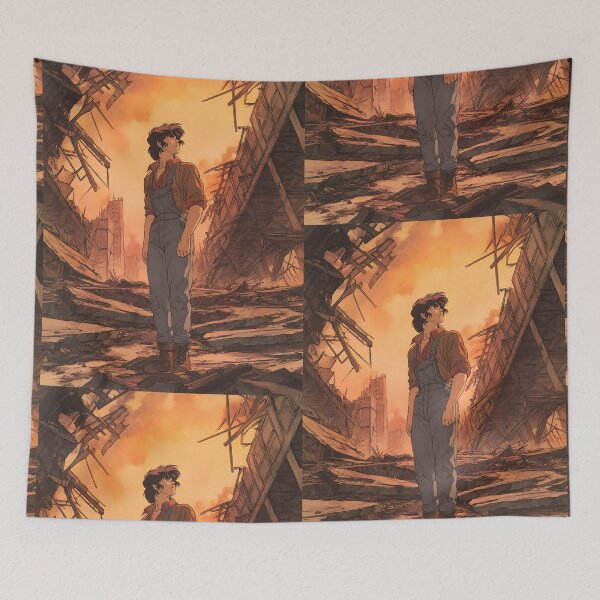 Item preview, Dystopian Post-Apocalyptic Anime Art designed and sold by bapupa.