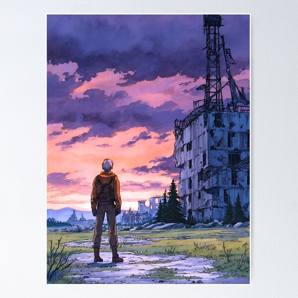 Item preview, Survival Post-Apocalyptic Anime Art designed and sold by bapupa.