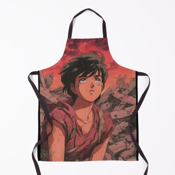 Item preview, Desolate Post-Apocalyptic Anime Art designed and sold by bapupa.
