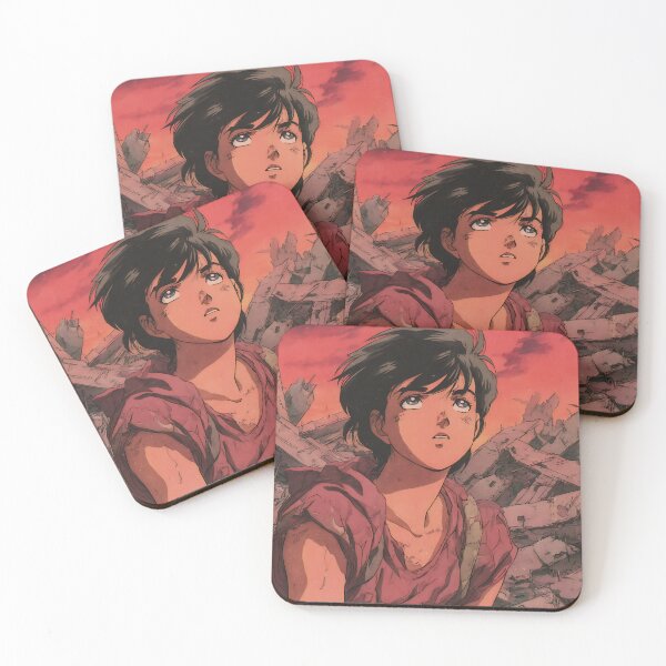 Item preview, Desolate Post-Apocalyptic Anime Art designed and sold by bapupa.