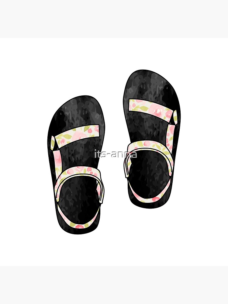 light pink tevas