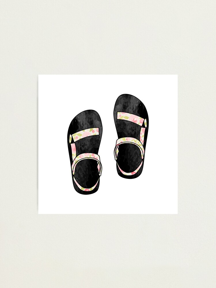 light pink tevas