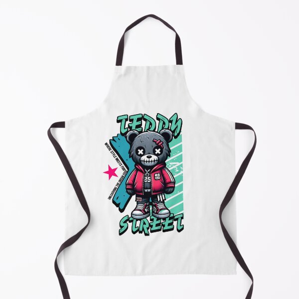 Artikelvorschau, Teddy Street – Wo Stil auf Pelz trifft – Urban Edgy Bear Graphic Style entworfen und verkauft von wellie-chic.